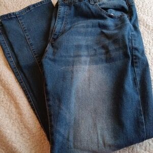 Society Blue Straight Jeans Classic Denim